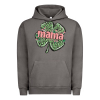 Pigment Tornado leopard shamrock mama Urban Hoodie - MaliasSmallBusiness
