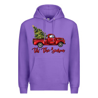 Purple tis the season Premium Hoodie - BarkalooDesign
