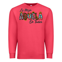 Cardinal la mejor abuela de todas Premium Sweatshirt - CowhideDigitalArt