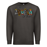 Smoke la mejor abuela de todas Premium Sweatshirt - CowhideDigitalArt