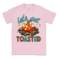 Bubblegum Pink lets get toasted Classic Tee - texasbilliewilder