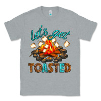 Heather Grey lets get toasted Classic Tee - texasbilliewilder