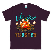 Plum lets get toasted Classic Tee - texasbilliewilder