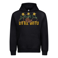 Black its alright to be little bitty Urban Hoodie - MaliasSmallBusiness