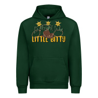 Forest Green its alright to be little bitty Urban Hoodie - MaliasSmallBusiness