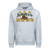 Heather Grey its alright to be little bitty Urban Hoodie - MaliasSmallBusiness