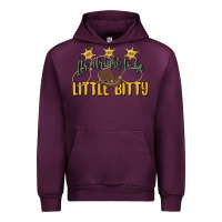 Mauve Wine its alright to be little bitty Urban Hoodie - MaliasSmallBusiness