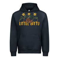 Navy its alright to be little bitty Urban Hoodie - MaliasSmallBusiness