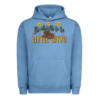 Pigment Pebble Blue its alright to be little bitty Urban Hoodie - MaliasSmallBusiness