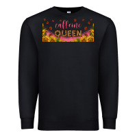 Black caffeine queen 16oz libbey cup Premium Sweatshirt - HRA Design Shop
