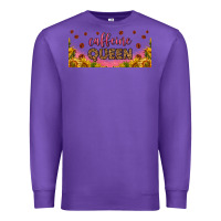 Purple caffeine queen 16oz libbey cup Premium Sweatshirt - HRA Design Shop
