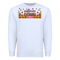 White caffeine queen 16oz libbey cup Premium Sweatshirt - HRA Design Shop