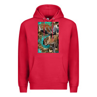 Cardinal Western Camo Moose Premium Hoodie - LillyAllenDesigns