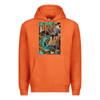 Carrot Western Camo Moose Premium Hoodie - LillyAllenDesigns