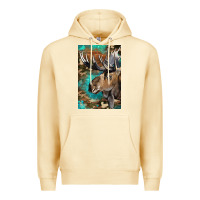Western Camo Moose Premium Hoodie | Teevron