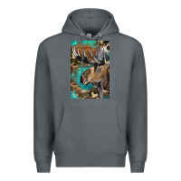 Rock Western Camo Moose Premium Hoodie - LillyAllenDesigns