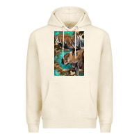 Tofu Western Camo Moose Premium Hoodie - LillyAllenDesigns