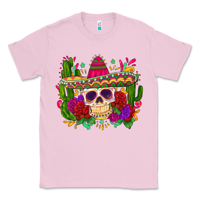 Mexican Skull Classic Tee by Zillion Design Studio | Teevron
