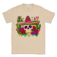 Mushroom mexican skull Classic Tee - Zillion Design Studio