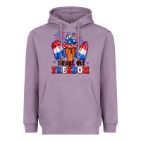 Lavender 4th of July ice creams tastes like freedom Heavyweight Hoodie - Neo Western