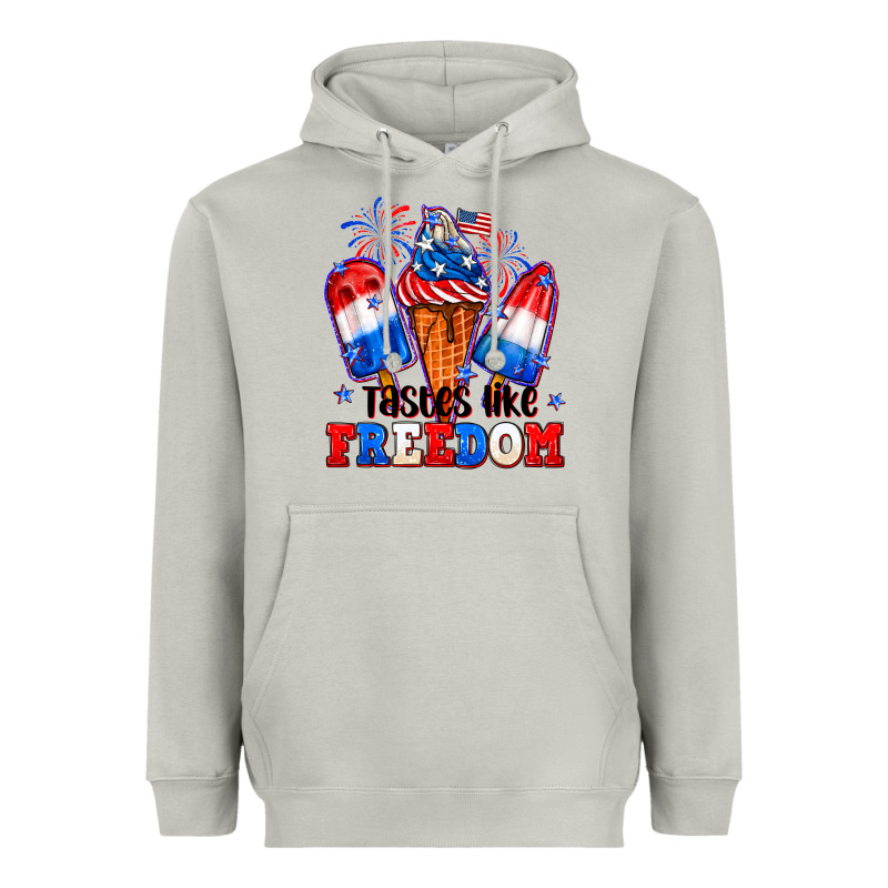 4th Of July Ice Creams Tastes Like Freedom Heavyweight Hoodie by Neo Western | Teevron