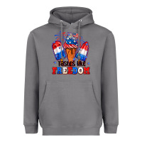 Storm 4th of July ice creams tastes like freedom Heavyweight Hoodie - Neo Western