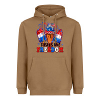 Toasted Coconut 4th of July ice creams tastes like freedom Heavyweight Hoodie - Neo Western