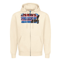 Sandshell long live freedom Zipper Hoodie - Zillion Design Studio