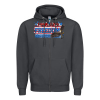 Smoke long live freedom Zipper Hoodie - Zillion Design Studio