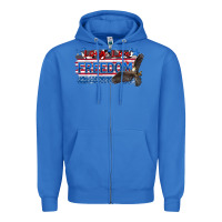 True Royal long live freedom Zipper Hoodie - Zillion Design Studio