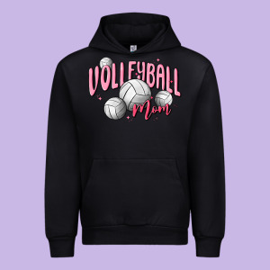 Volleyball Mom Urban Hoodie Designed By Maliassmallbusiness