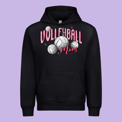 Volleyball Mom Urban Hoodie Designed By Maliassmallbusiness