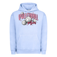 Pigment Grape Ice volleyball mom Urban Hoodie - MaliasSmallBusiness
