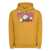 Pigment Peanut Butter volleyball mom Urban Hoodie - MaliasSmallBusiness