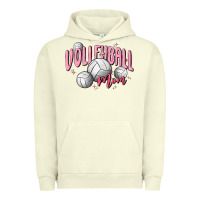 Pigment Pistachio volleyball mom Urban Hoodie - MaliasSmallBusiness