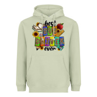 Matcha best bus driver ever Heavyweight Hoodie - CowhideDigitalArt