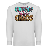 Dove Grey caffeine before chaos Premium Sweatshirt - HRA Design Shop