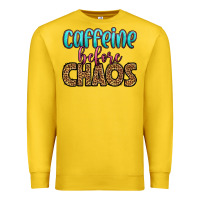 Lemon caffeine before chaos Premium Sweatshirt - HRA Design Shop