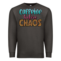 Smoke caffeine before chaos Premium Sweatshirt - HRA Design Shop