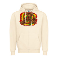 Sandshell black history background Zipper Hoodie - texasbilliewilder