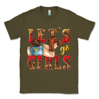 Army Green lets go girls tbw Classic Tee - texasbilliewilder