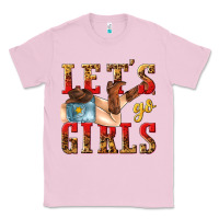 Bubblegum Pink lets go girls tbw Classic Tee - texasbilliewilder