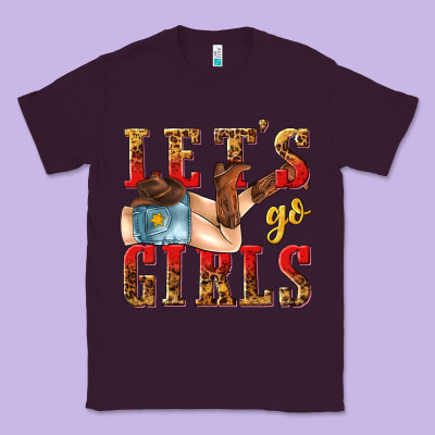 Classic Tee lets go girls tbw