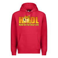 Cardinal hodl hold on for dear life dogecoin Premium Hoodie - Jasminsmagicworld