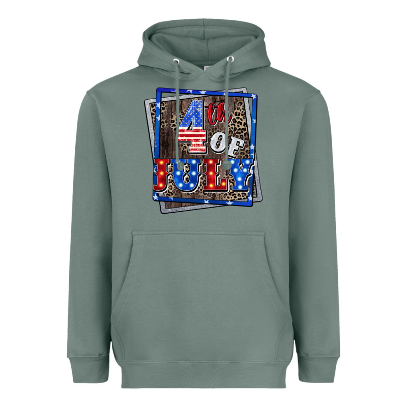 4th Of July  4th Of July Heavyweight Hoodie by CowGirlArtShop | Teevron
