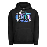 Pigment Black dental squad Urban Hoodie - MaliasSmallBusiness