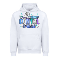 White dental squad Urban Hoodie - MaliasSmallBusiness
