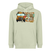 Matcha Captain Of Struggle Bus Busdrive Heavyweight Hoodie - CowhideDigitalArt