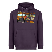 Plum Captain Of Struggle Bus Busdrive Heavyweight Hoodie - CowhideDigitalArt