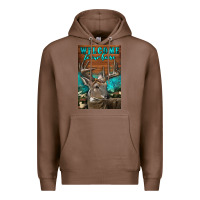 Chestnut Western Buck Deer Garden Premium Hoodie - LillyAllenDesigns